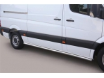 TUBE BAS DE CAISSE INOX Ø 63 MERCEDES SPRINTER 2007+ L1 Mercedes Sprinter